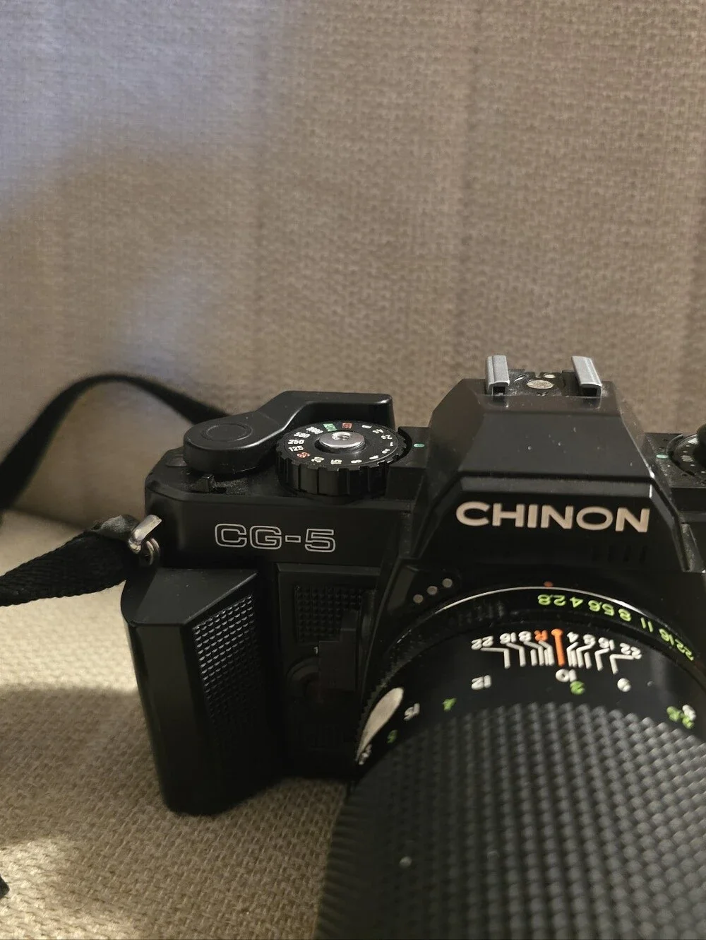 Chinon CG-5 35mm SLR Film Camera With 28-80mm